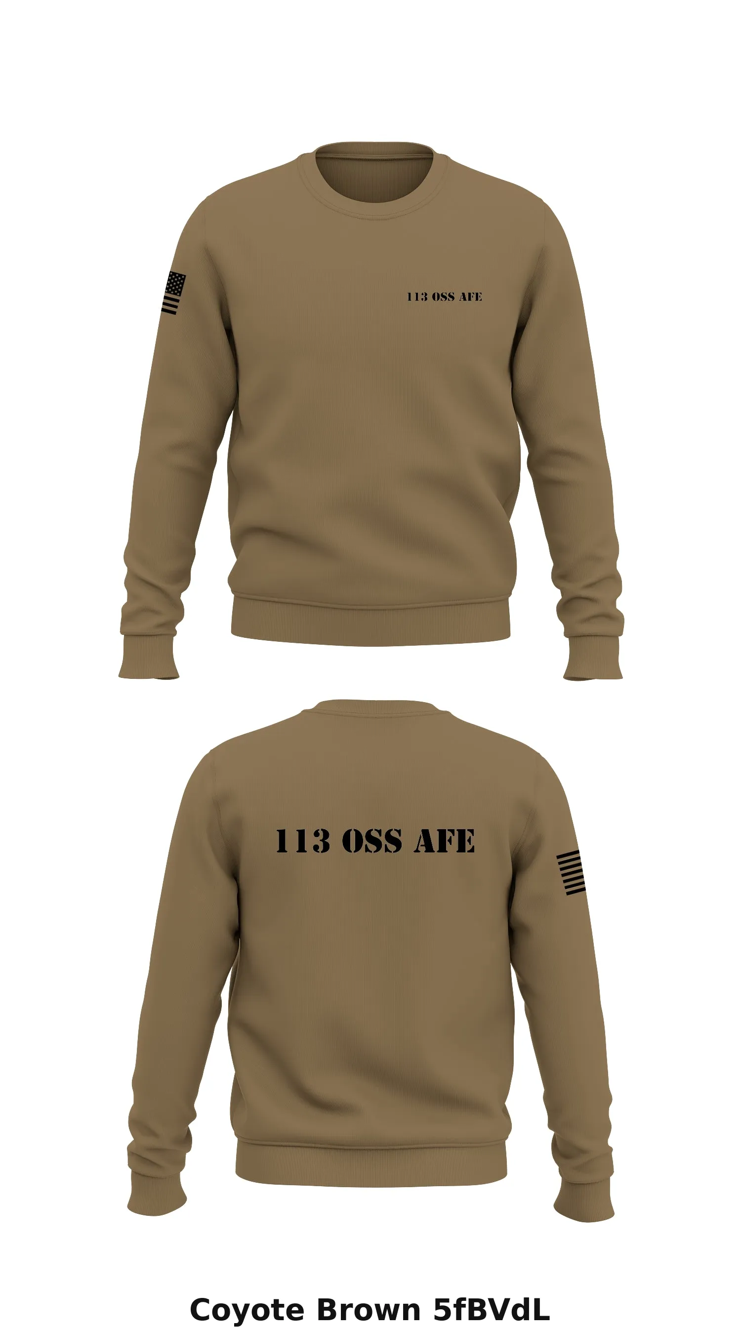 113 OSS AFE Store 1 Core Men's Crewneck Performance Sweatshirt - 5fBVdL