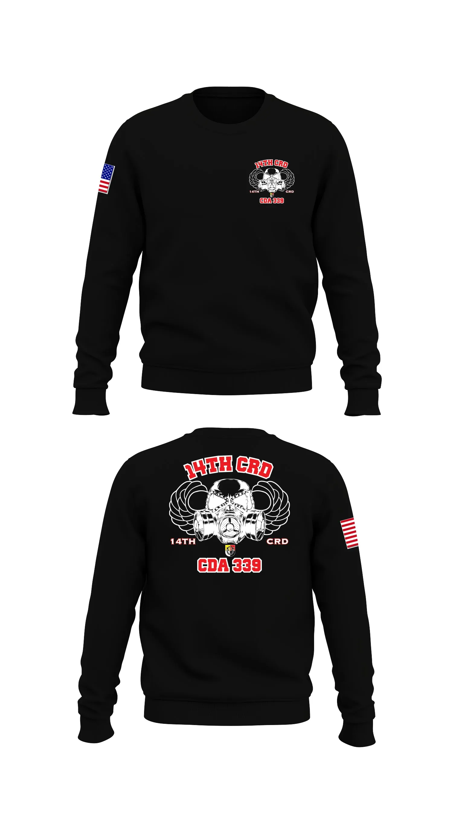 14th CRD Core Men's Crewneck Performance Sweatshirt - 32112824893