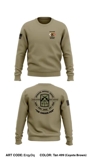 160TH TSB, 54TH SB, USANEC-B 2nd PLT Store 1 Core Men's Crewneck Performance Sweatshirt - ErqyDq