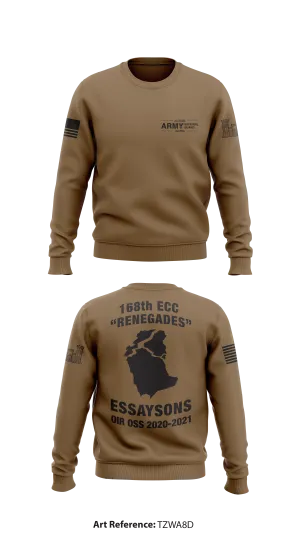 168TH EN CO  Core Men's Crewneck Performance Sweatshirt - tzwa8d