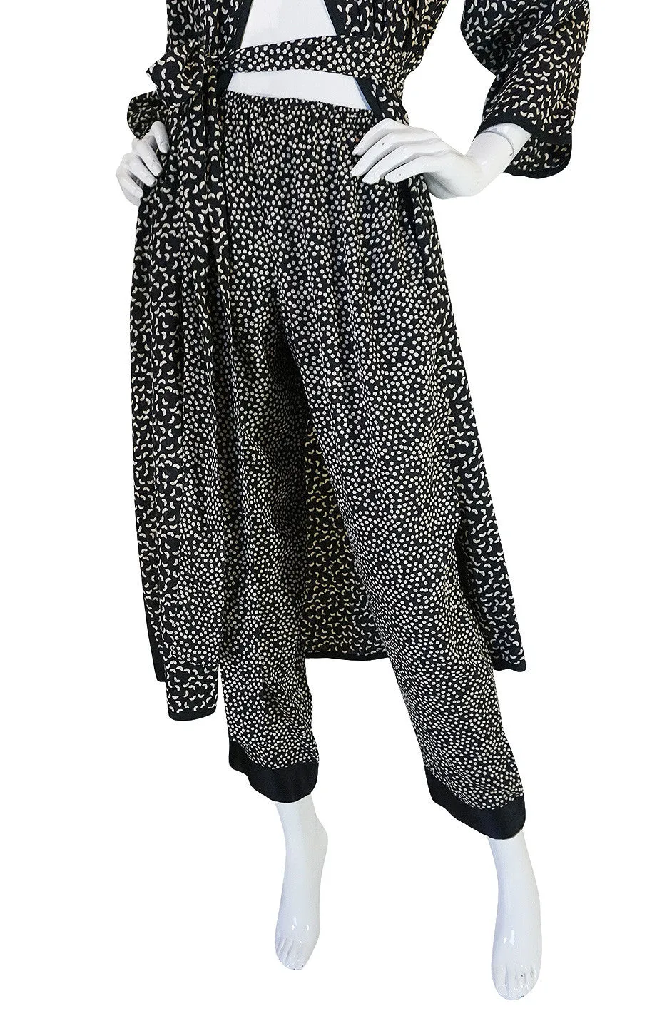 1978 Yves Saint Laurent Haute Couture Tunic & Pant Set
