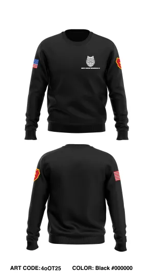 259th Human Resources Company Store 1 Core Men's Crewneck Performance Sweatshirt - 4oOT25