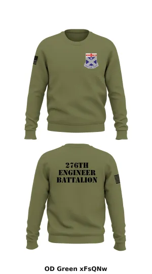 276th engineer battalion  Store 1 Core Men's Crewneck Performance Sweatshirt - xFsQNw