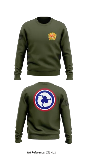 311th ESC Store 1 Core Men's Crewneck Performance Sweatshirt - Ct3nU3