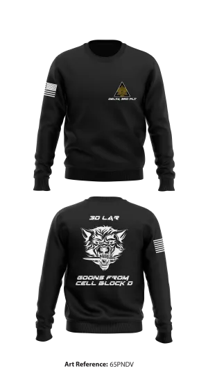 3D Light Armored Reconnaissance Store 1 Core Men's Crewneck Performance Sweatshirt - 65PNDV