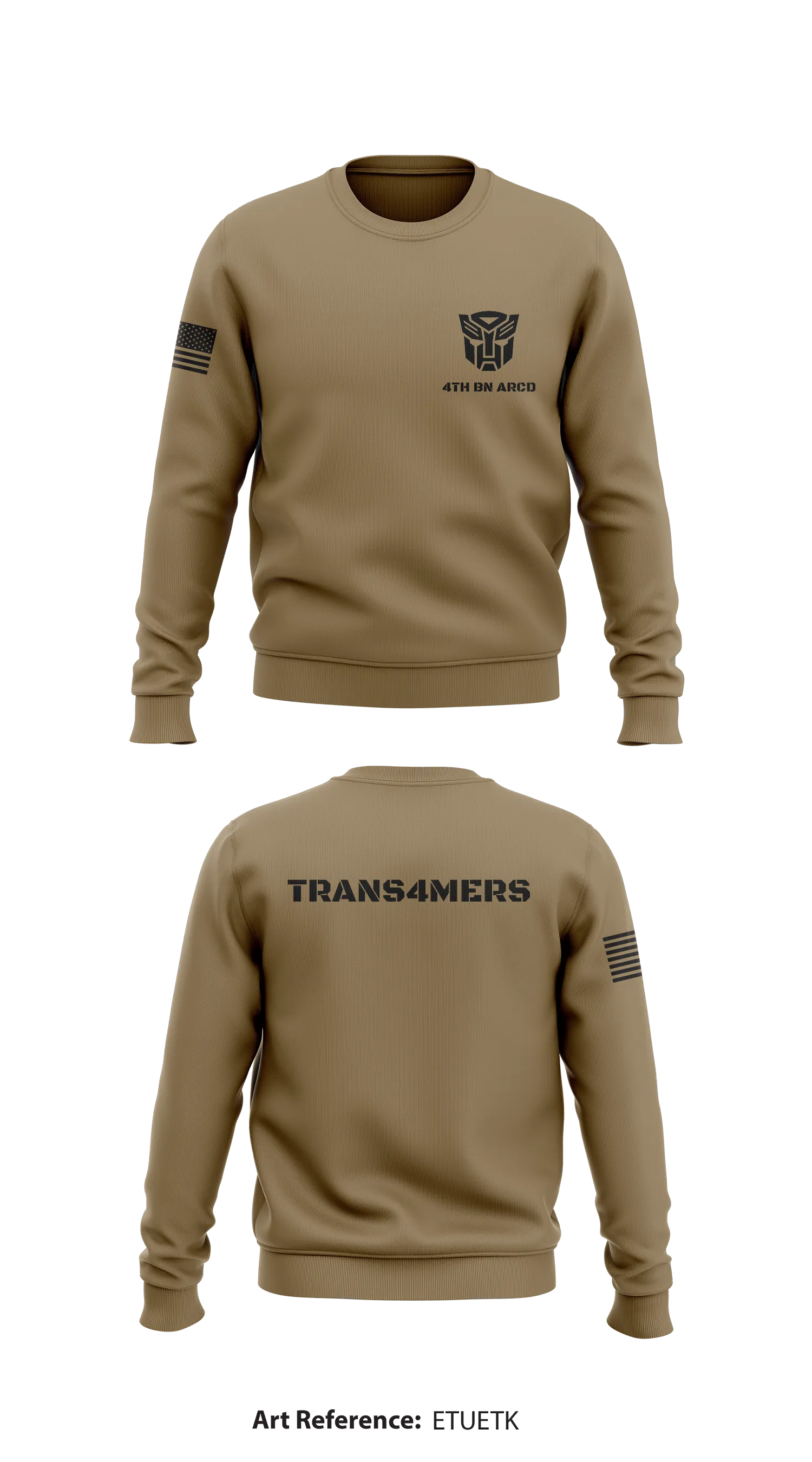 4th BN ARCD Store 1 Core Men's Crewneck Performance Sweatshirt - ETUeTK