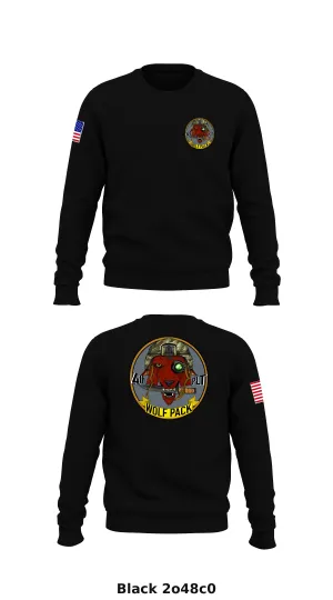 524th 25ctc road master Wolf pack  Store 1 Core Men's Crewneck Performance Sweatshirt - 2o48c0