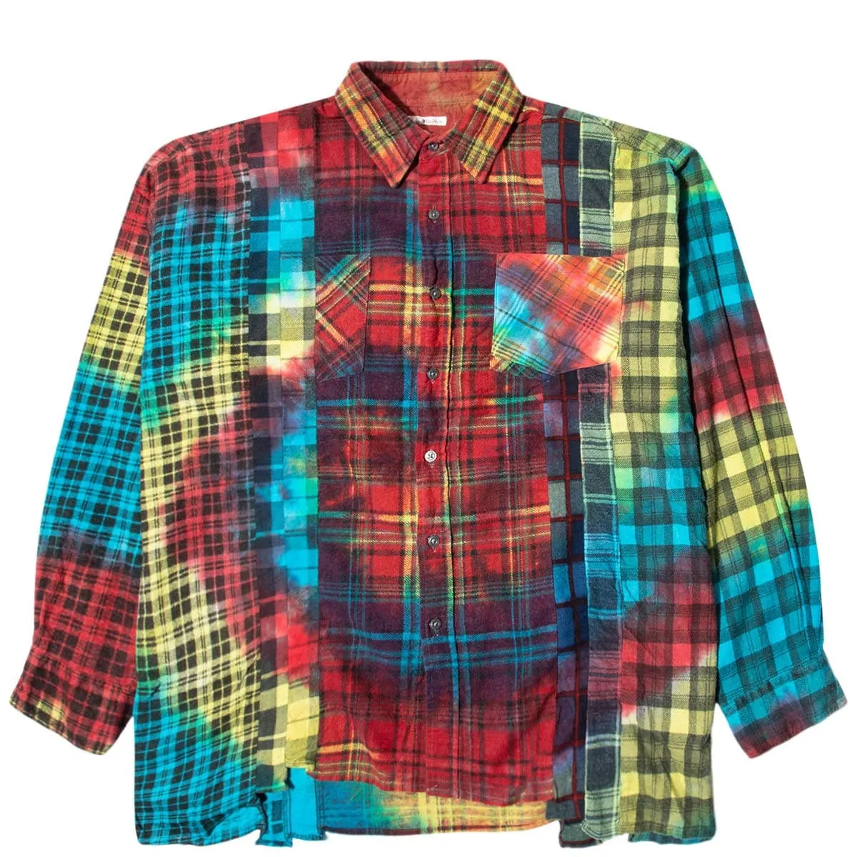 7 CUTS FLANNEL TIE DYE SHIRT FW20 24