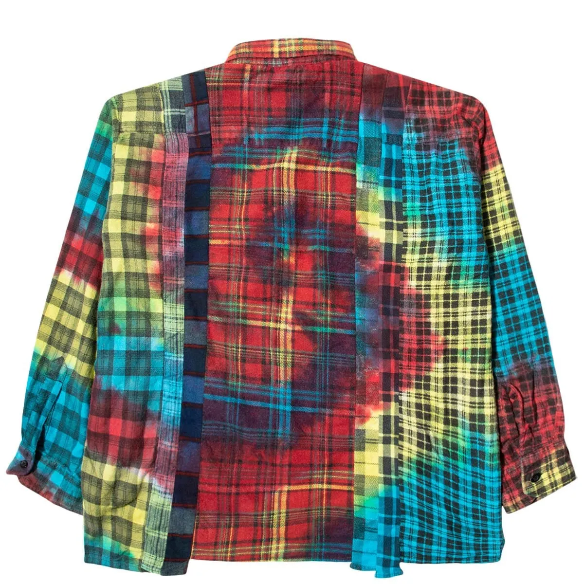 7 CUTS FLANNEL TIE DYE SHIRT FW20 24