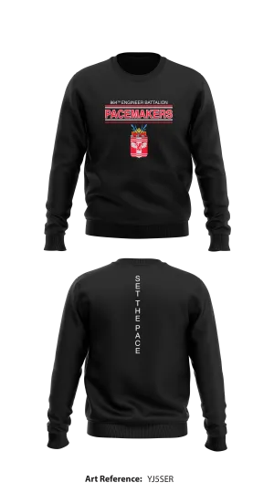 864th Engineer Battalion  Store 1 Core Men's Crewneck Performance Sweatshirt - Y7Zcen