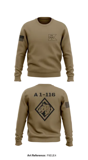 A 1-116  Store 1 Core Men's Crewneck Performance Sweatshirt - P9eUE4
