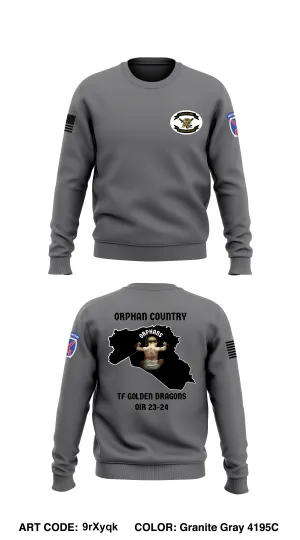 A co 2-14 3rd platoon Core Men's Crewneck Performance Sweatshirt - 9rXyqk
