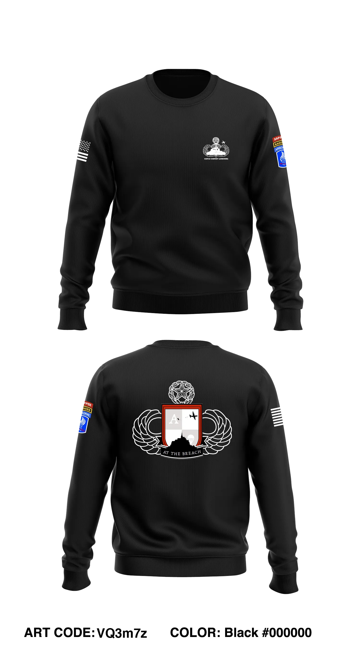 A Co 54th BEB  Store 1 Core Men's Crewneck Performance Sweatshirt - VQ3m7z