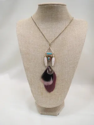 ADO | Feather Tribal Necklace