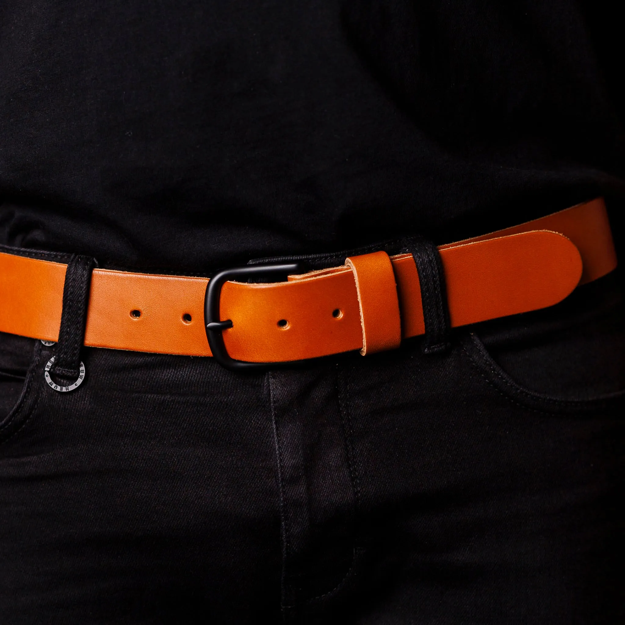 Adventure Leather Belt - Tan