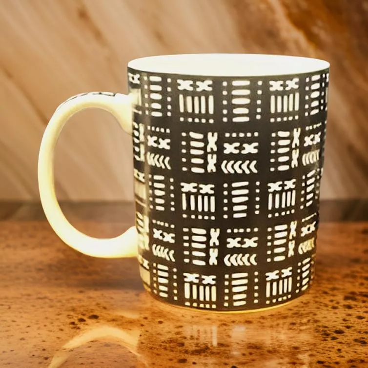 African Print Mugs