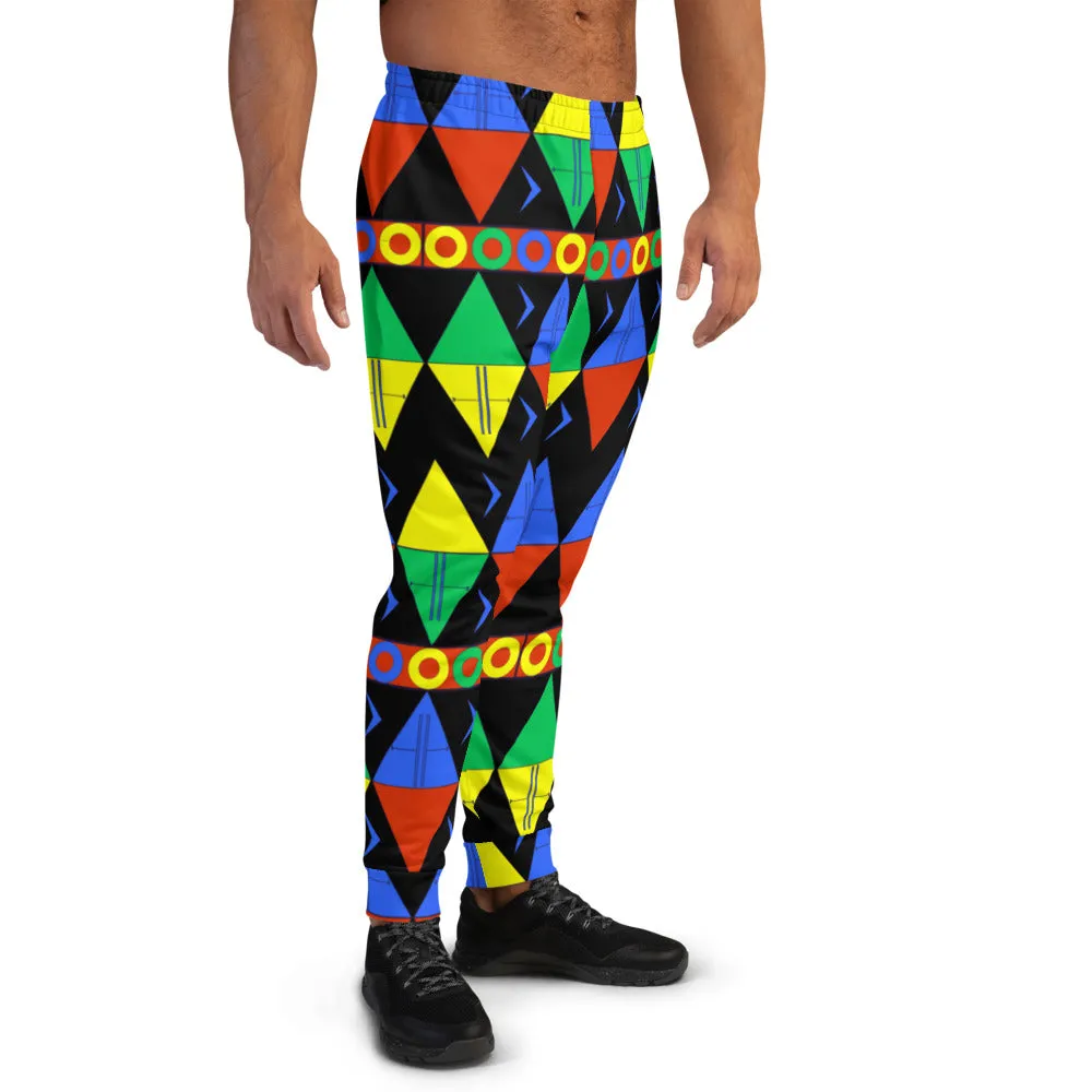 African Tribal Print Men's Joggers - South Africa