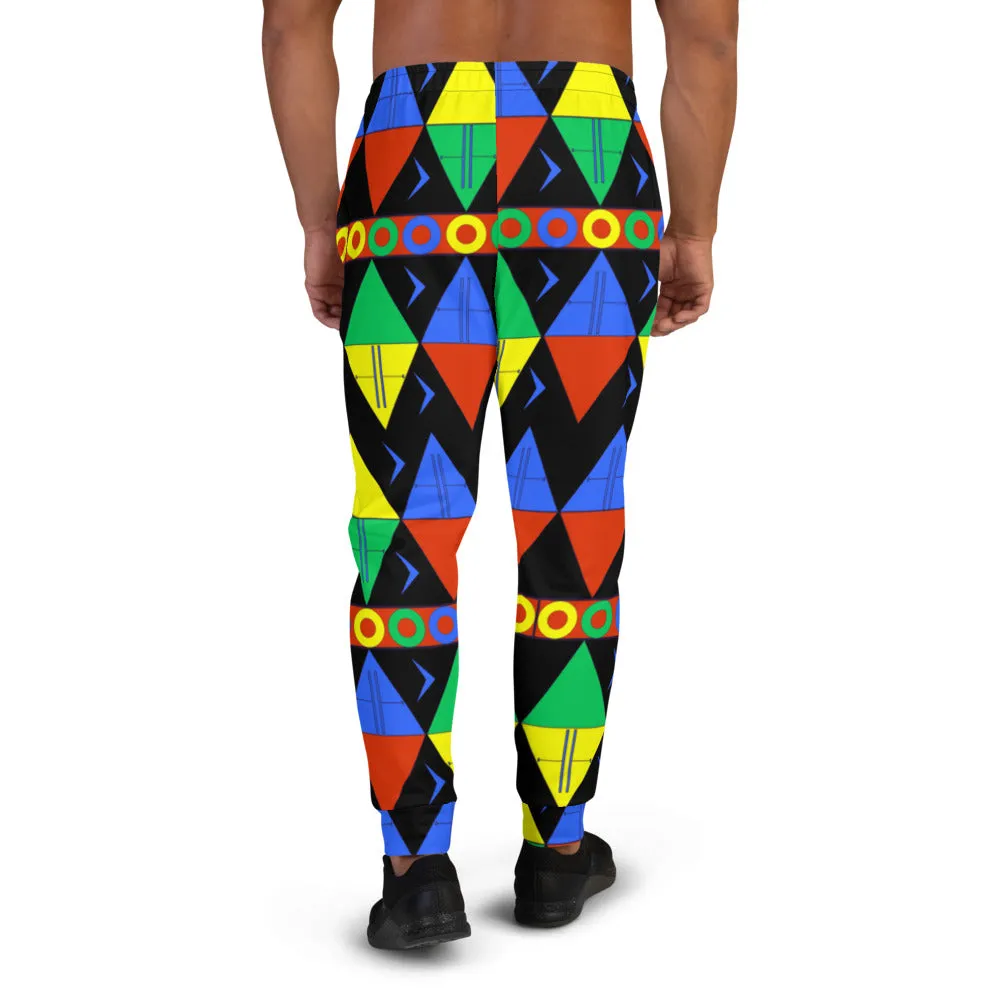 African Tribal Print Men's Joggers - South Africa