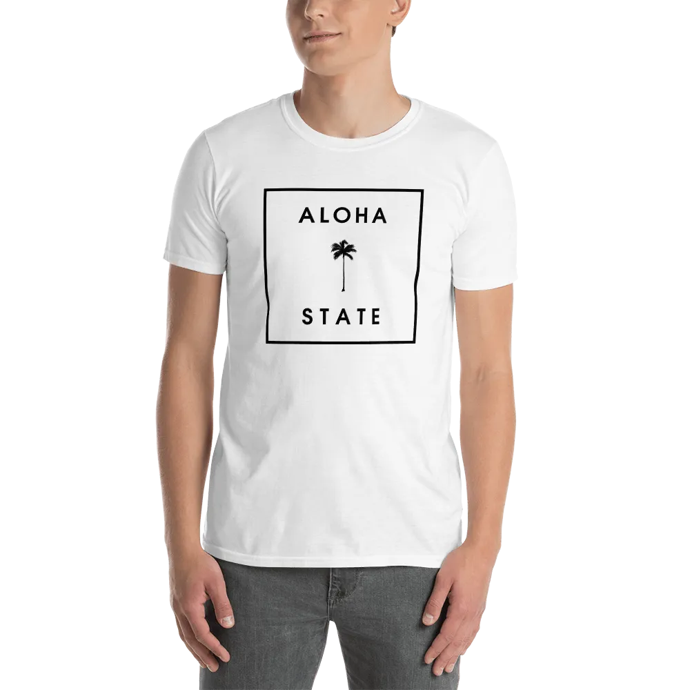 Aloha Tribe Aloha State Mens T-Shirt