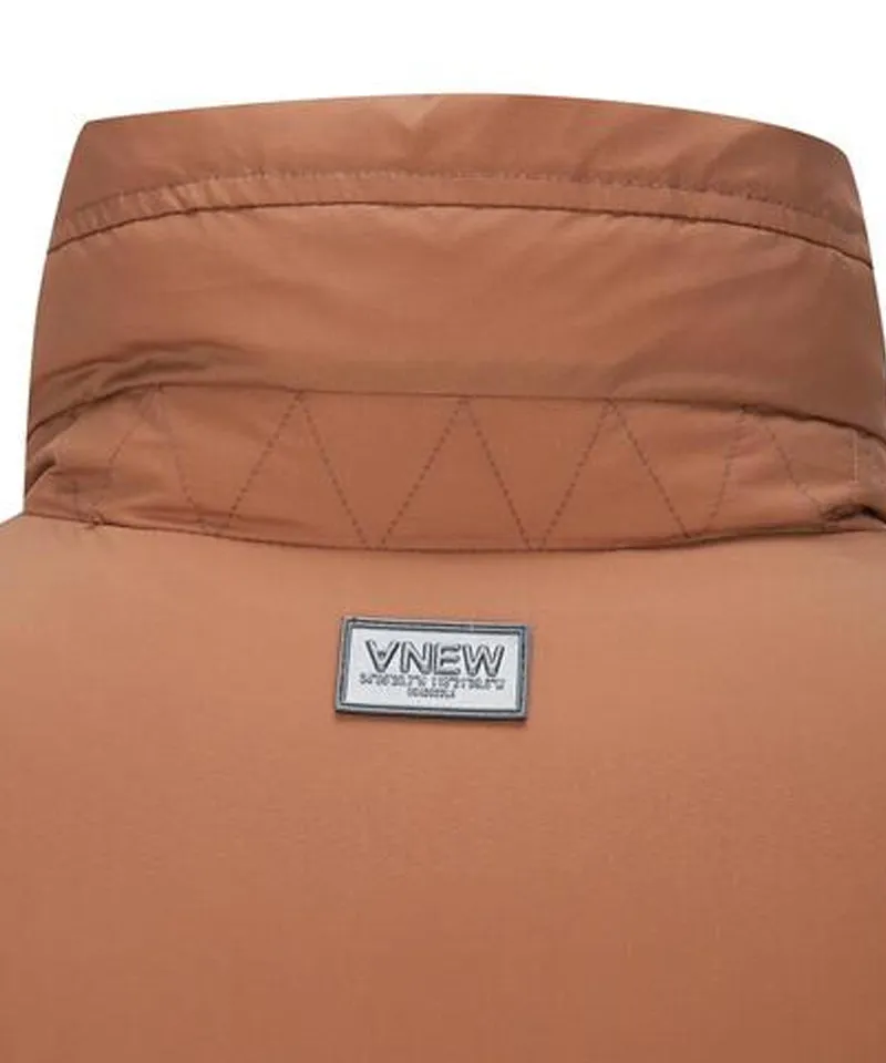 ANEW Golf Women's Sleeve Detachable Down Jacket - Camel