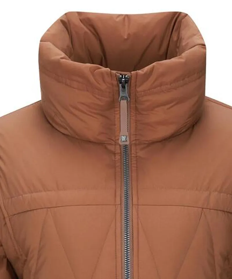 ANEW Golf Women's Sleeve Detachable Down Jacket - Camel