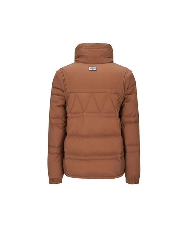ANEW Golf Women's Sleeve Detachable Down Jacket - Camel