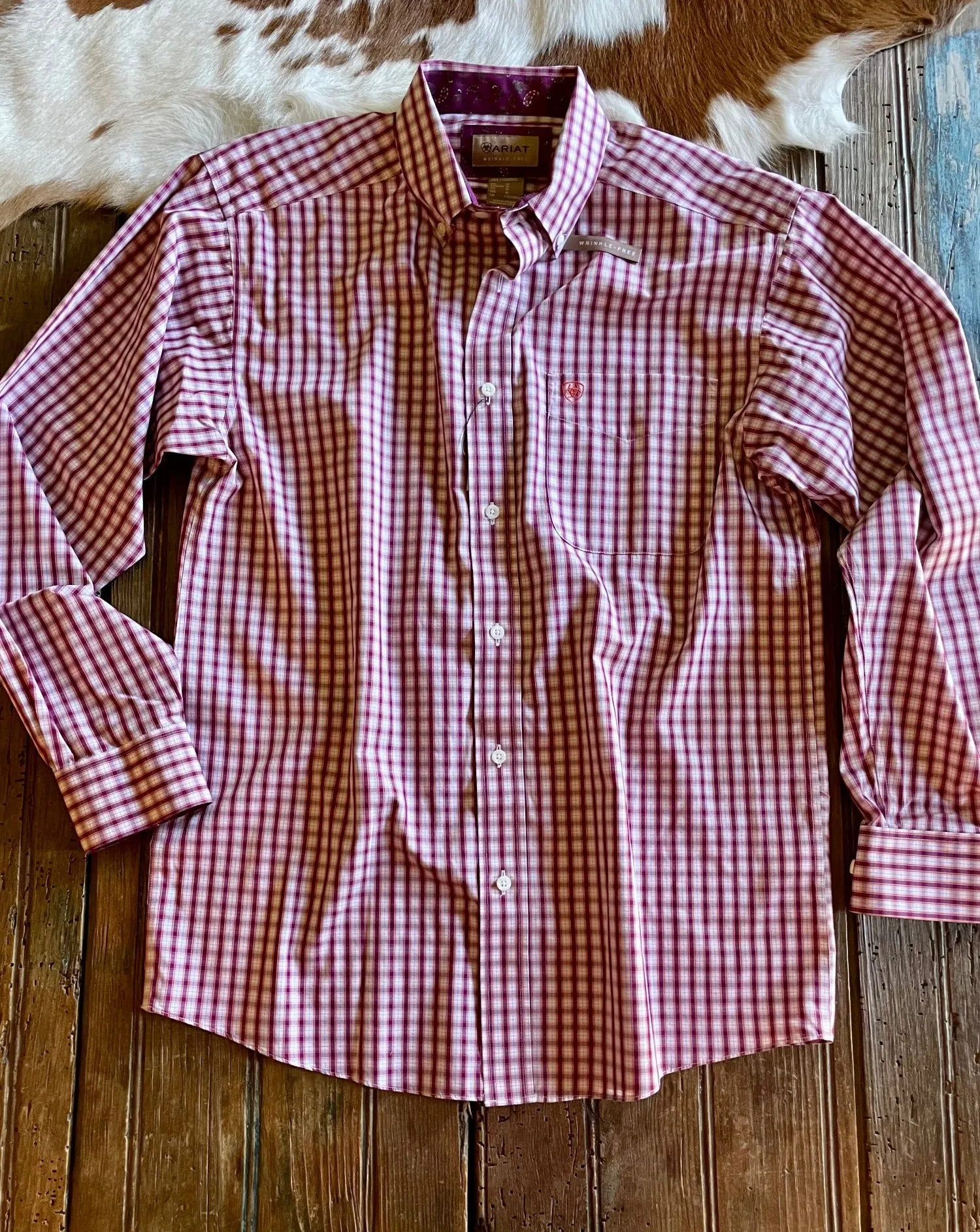 Ariat Wrinkle Free Valen Classic Fit Shirt (Men's)