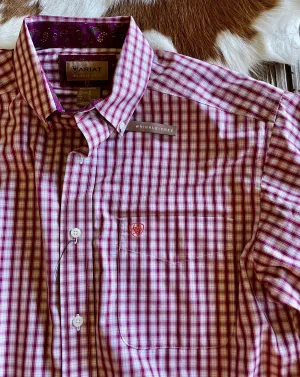 Ariat Wrinkle Free Valen Classic Fit Shirt (Men's)