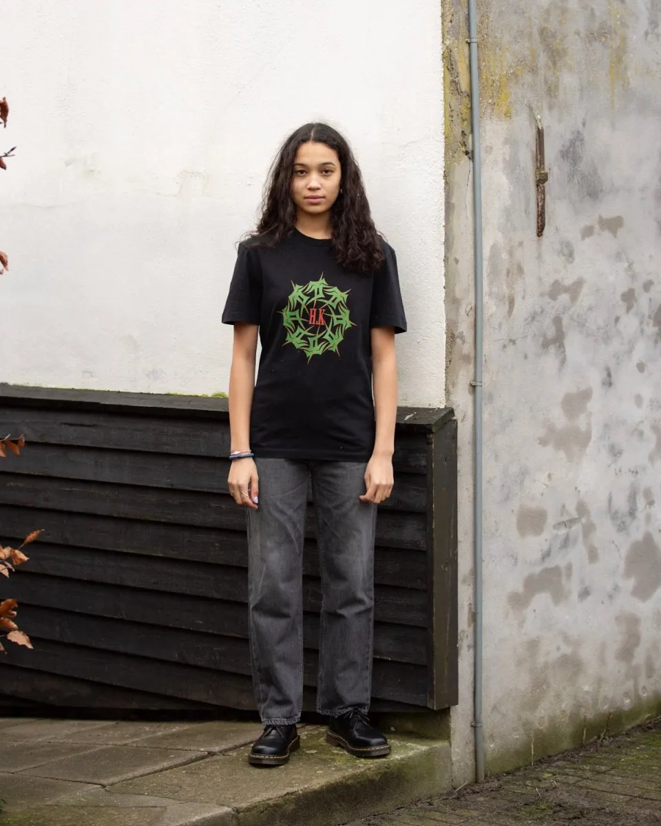 Artwork Tee - Faded Black Tribal