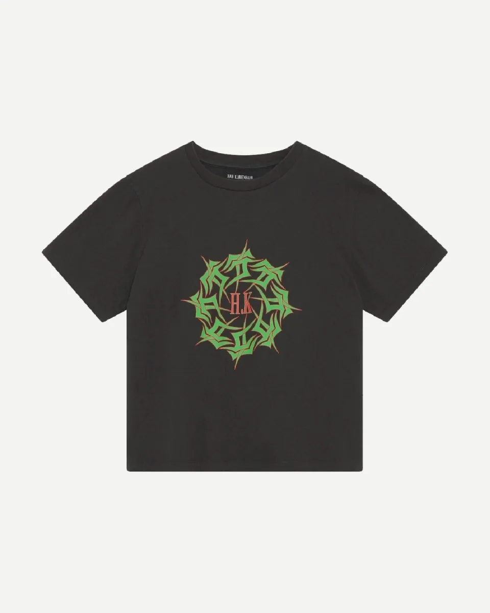 Artwork Tee - Faded Black Tribal