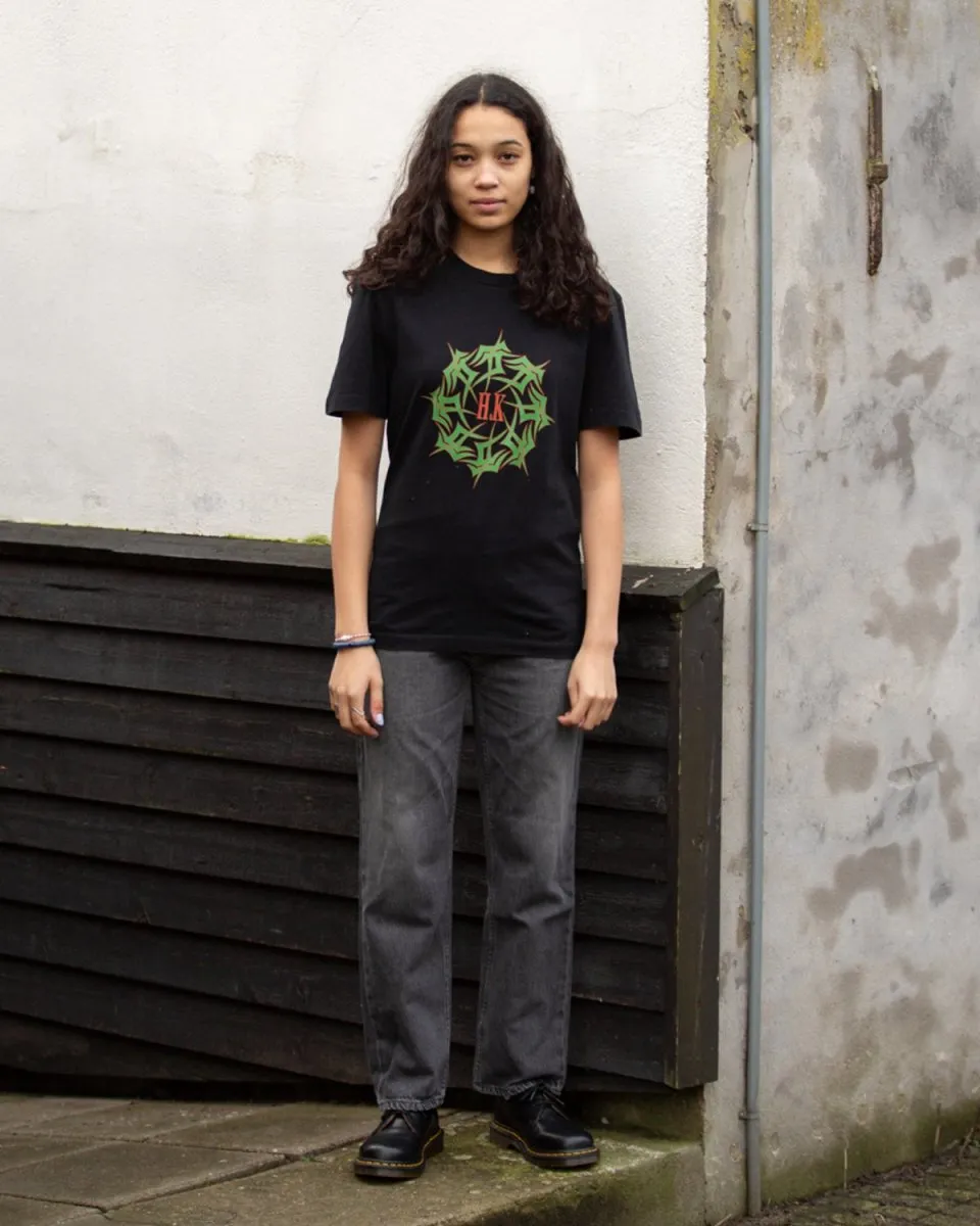 Artwork Tee - Faded Black Tribal