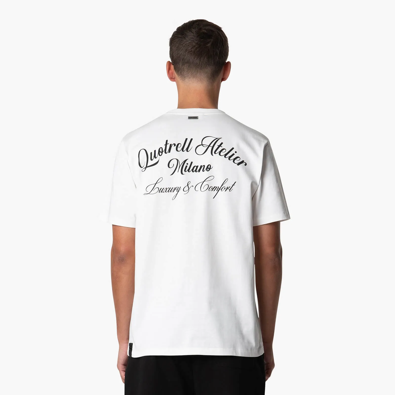 ATELIER MILANO TEE | WHITE/BLACK