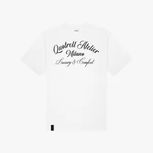 ATELIER MILANO TEE | WHITE/BLACK