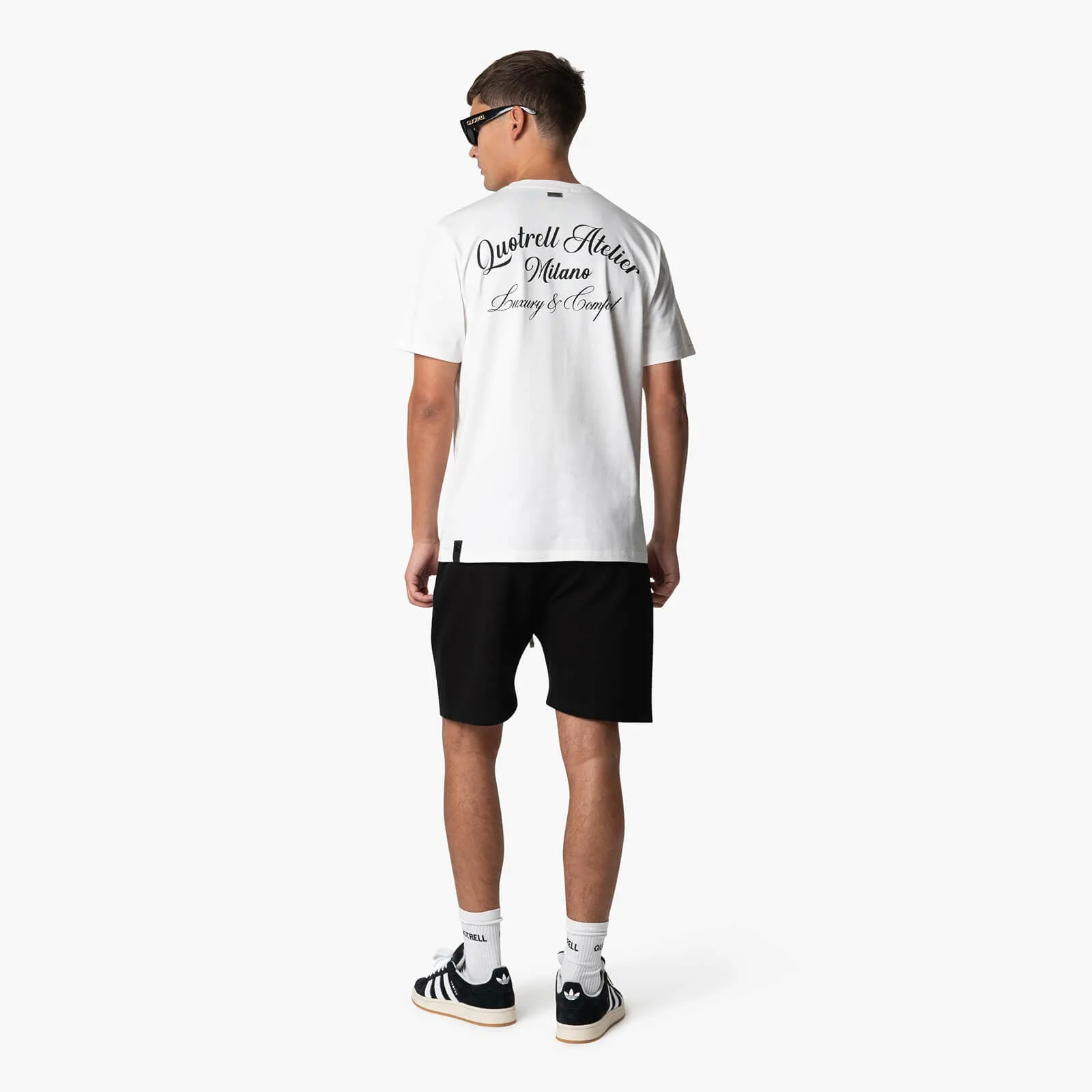 ATELIER MILANO TEE | WHITE/BLACK