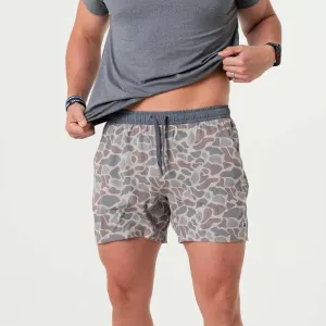 Athletic Shorts in Deer Camo