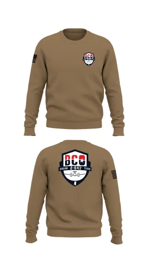B Co 2-641st Store 1 Core Men's Crewneck Performance Sweatshirt - 30161479703