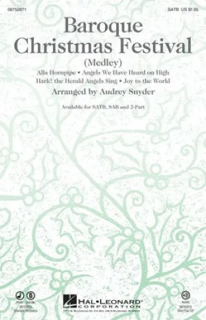 BAROQUE CHRISTMAS FESTIVAL SATB