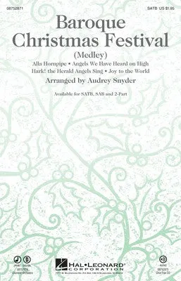 BAROQUE CHRISTMAS FESTIVAL SATB