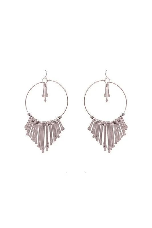 Bohemian Metal Earrings