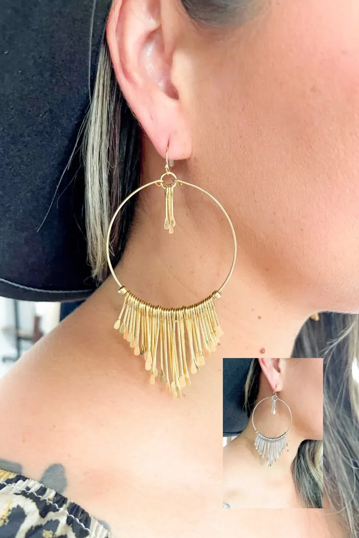 Bohemian Metal Earrings