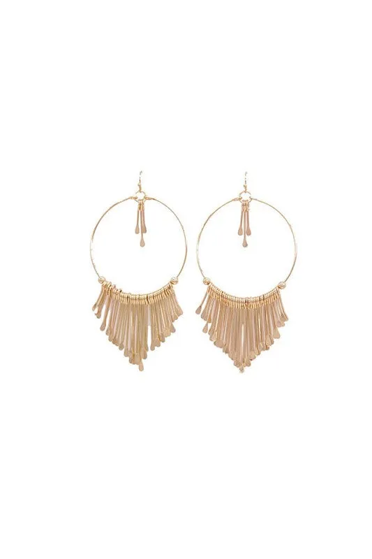 Bohemian Metal Earrings
