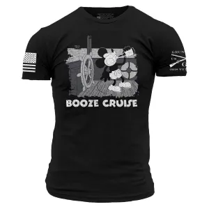 Booze Cruise T-Shirt - Black