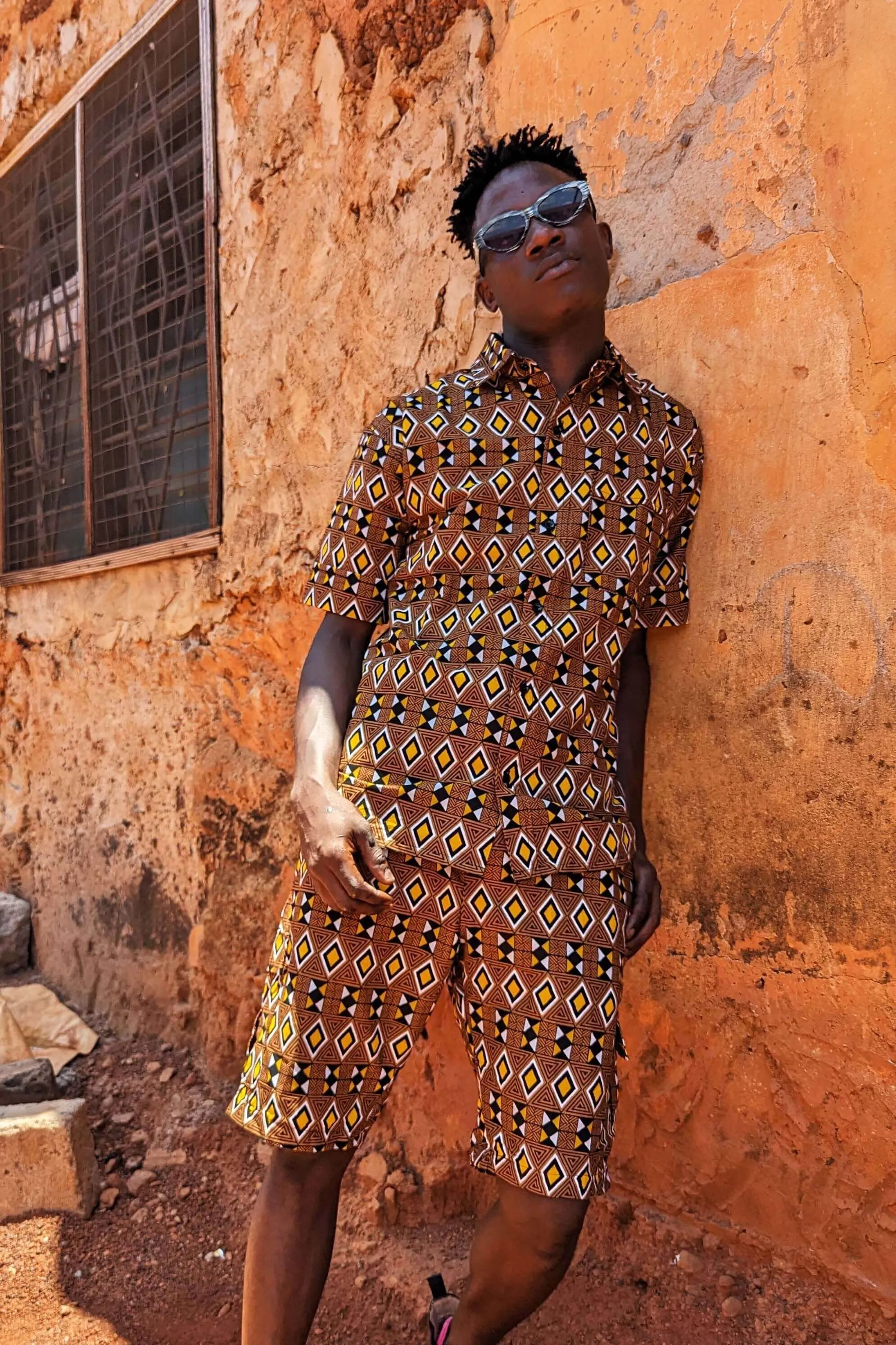 Boss Man Aztec Short Sleeve Shirt