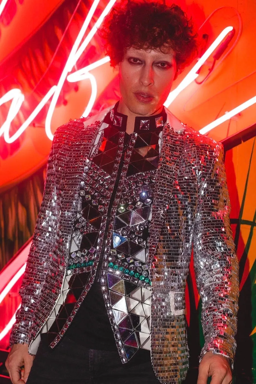 Boys Don’t Cry Mirrored Vest