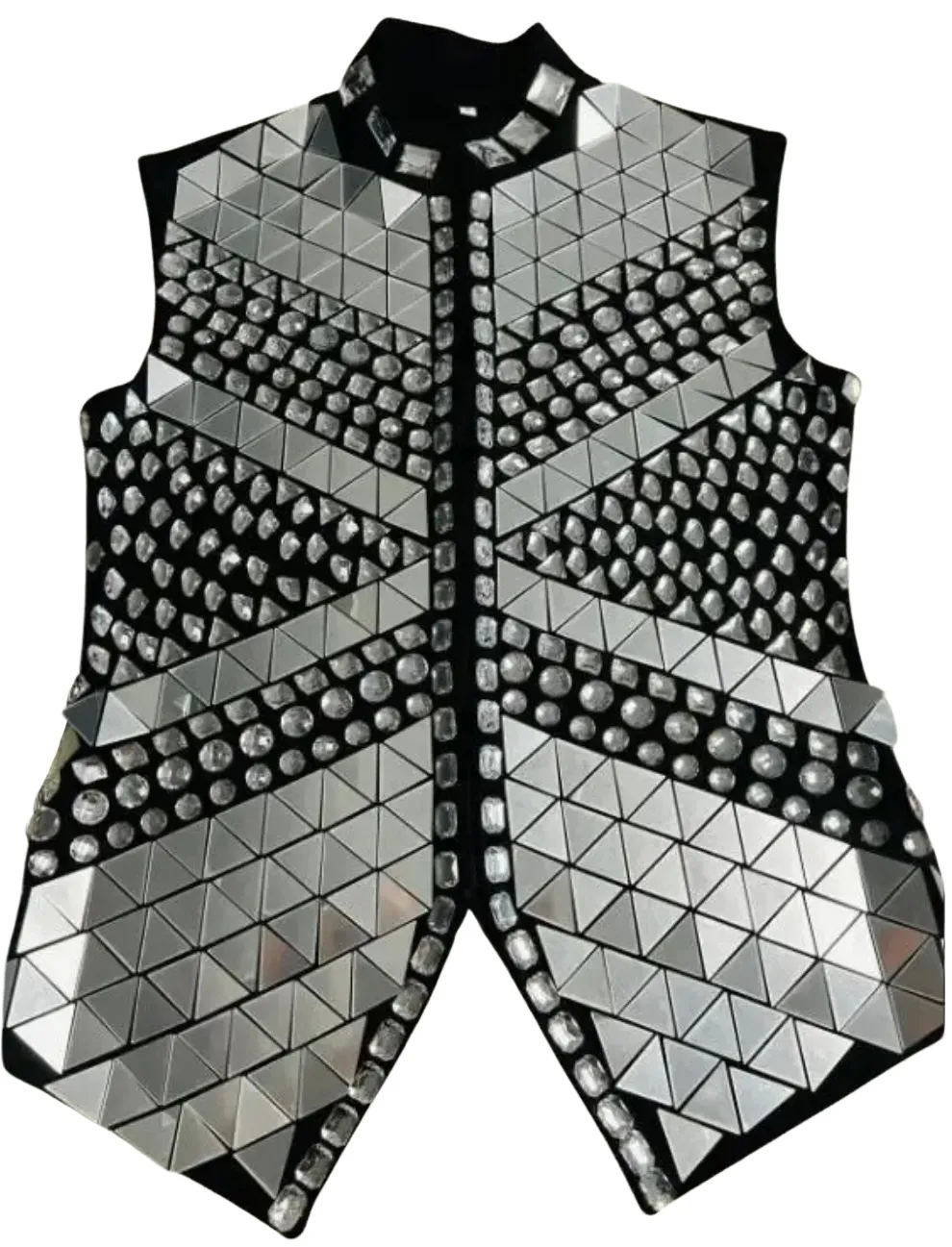 Boys Don’t Cry Mirrored Vest