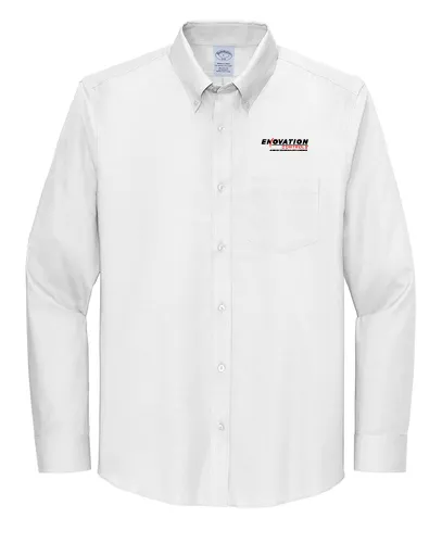 Brooks Brothers® Men's Wrinkle-Free Stretch Nailhead Shirt (Enovation Controls)