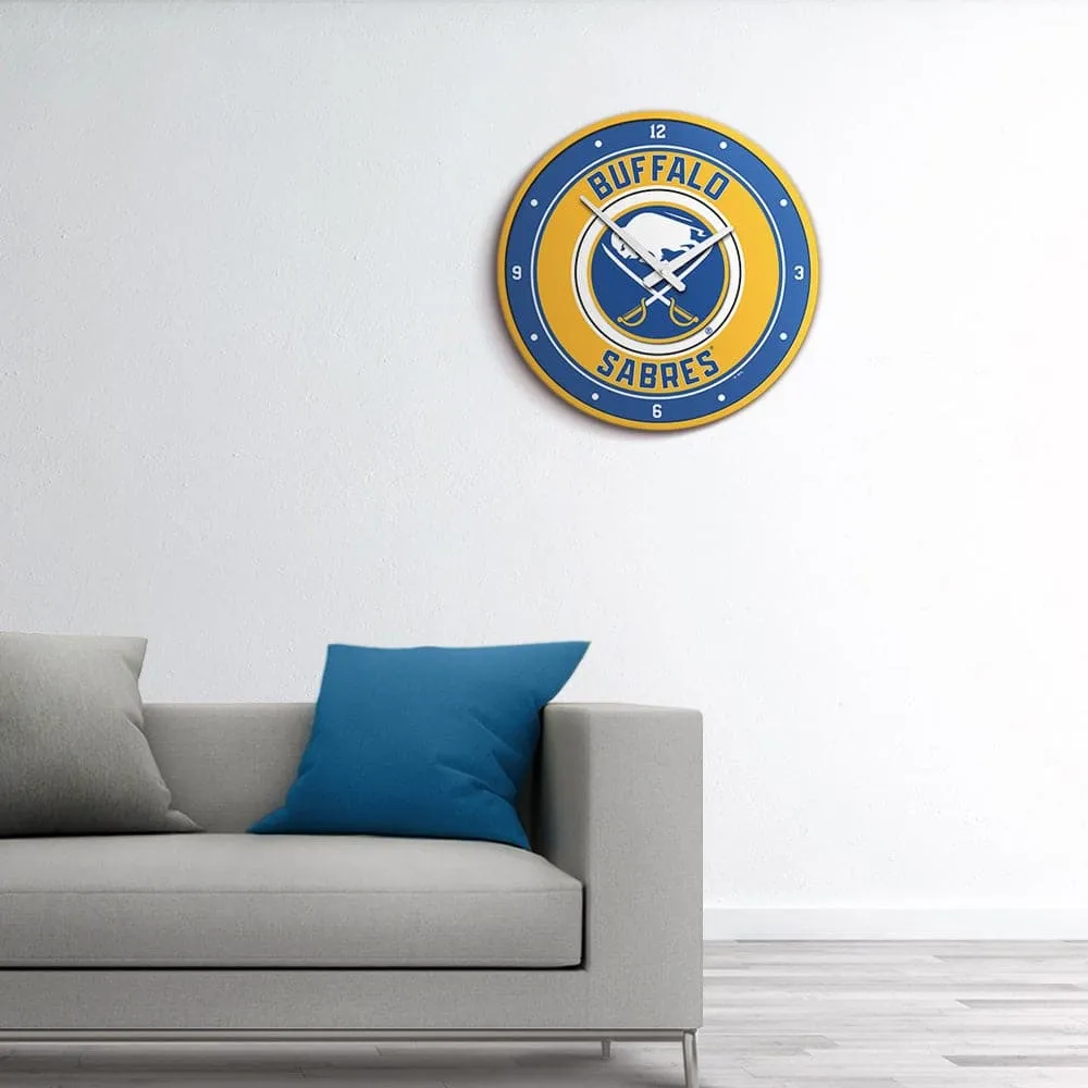 Buffalo Sabres: Modern Disc Wall Clock