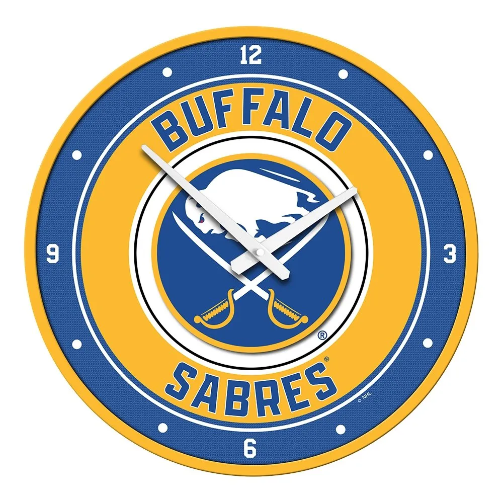 Buffalo Sabres: Modern Disc Wall Clock