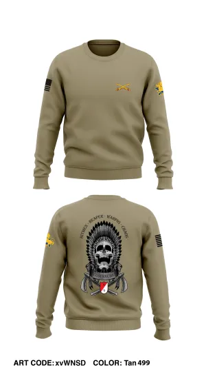 C TRP, 6-9 CAV 3ABCT, 1CD Store 1 Core Men's Crewneck Performance Sweatshirt - xvWNSD