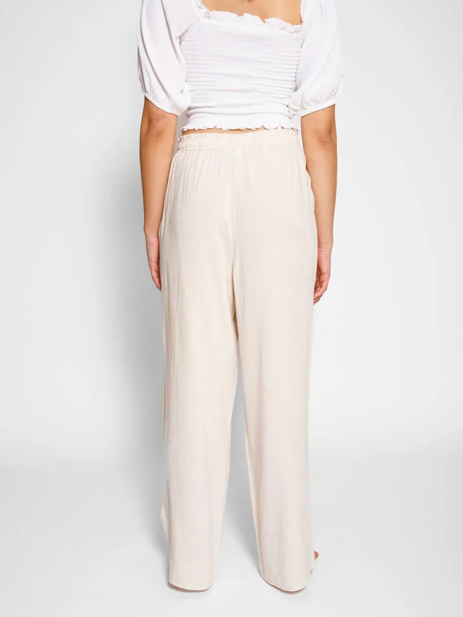 Capri Travel Pants In Raw